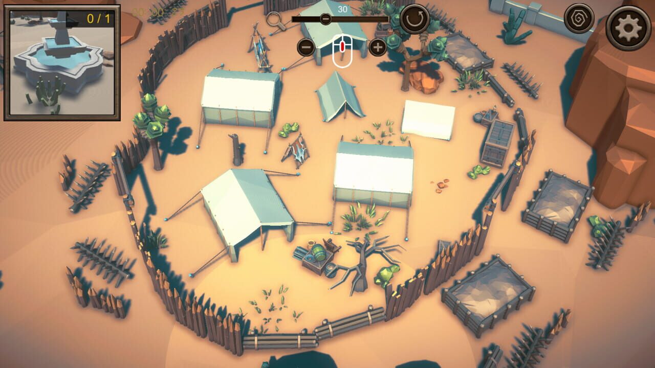3D Puzzle: Wild West — Screenshot 3