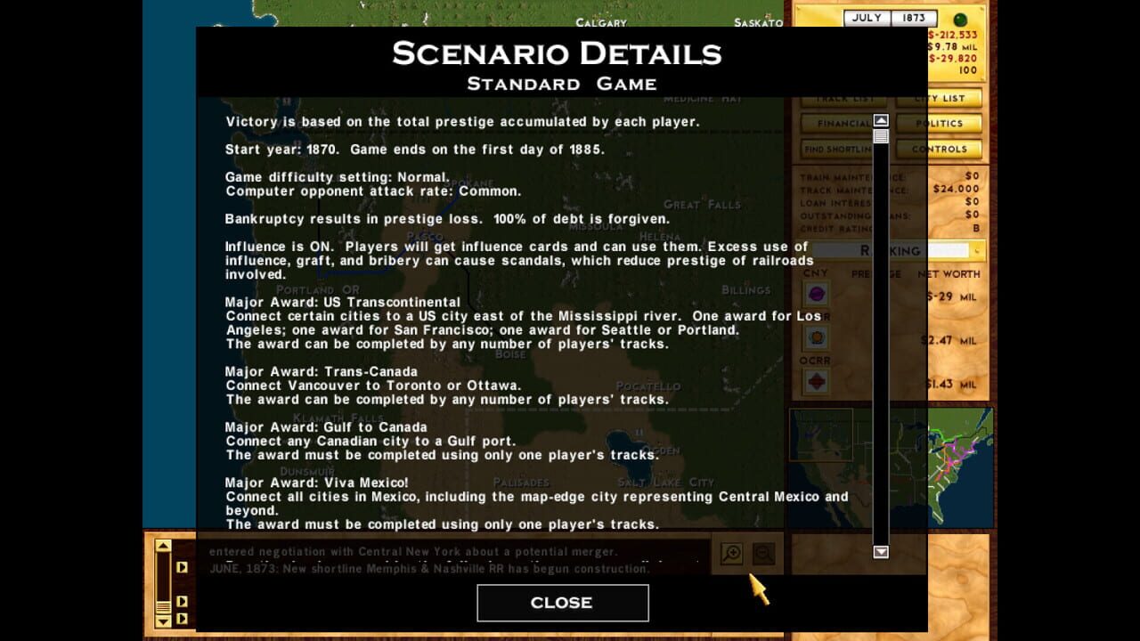 Game screenshot