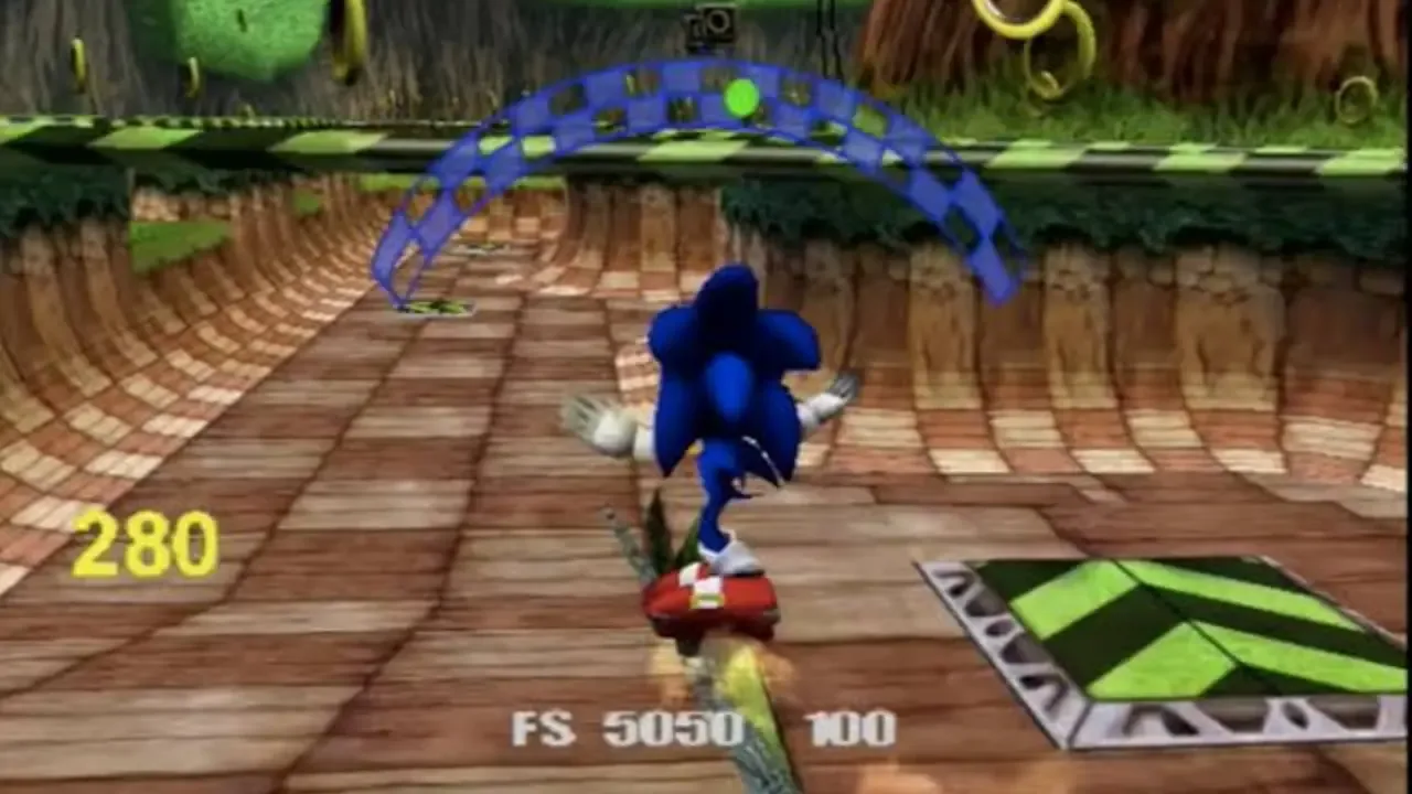 Sonic the Hedgehog Extreme screenshot 5