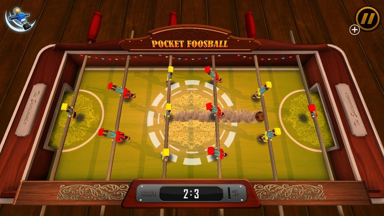 Pocket Foosball — Screenshot 1