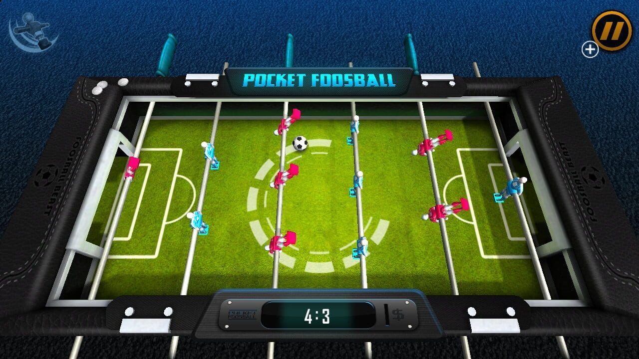 Pocket Foosball — Screenshot 3
