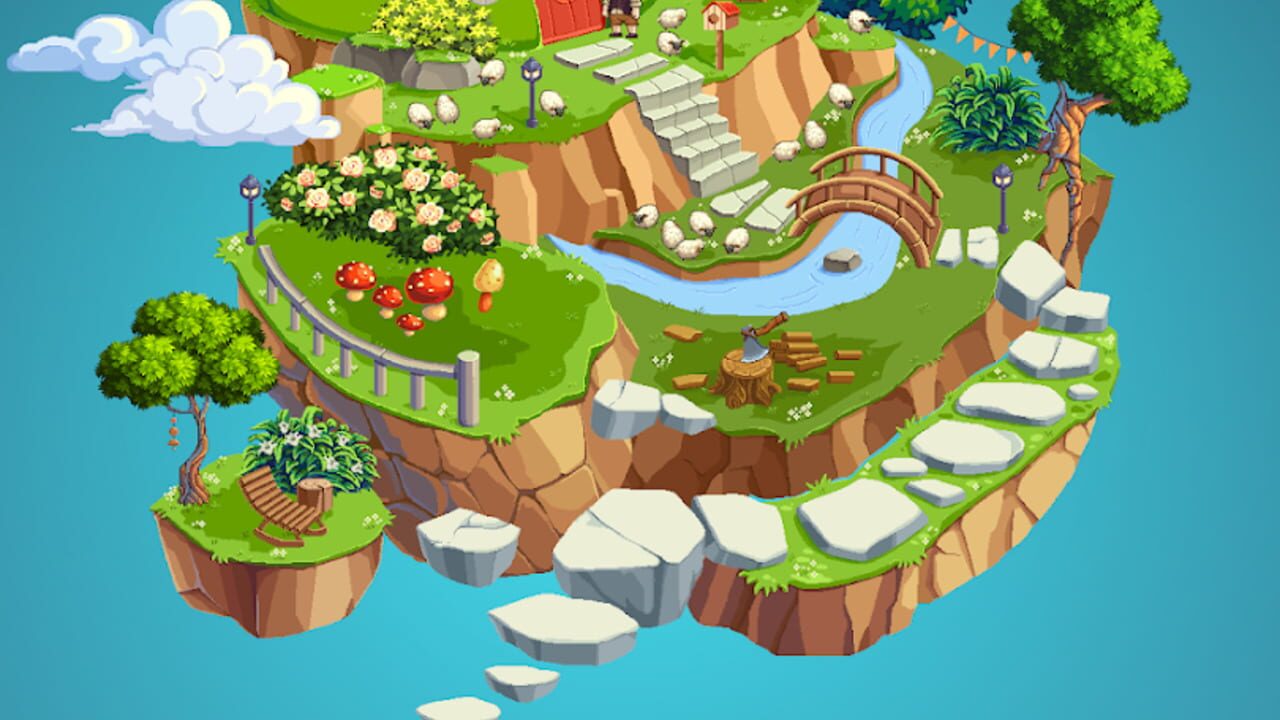 Color Island: Pixel Art Image