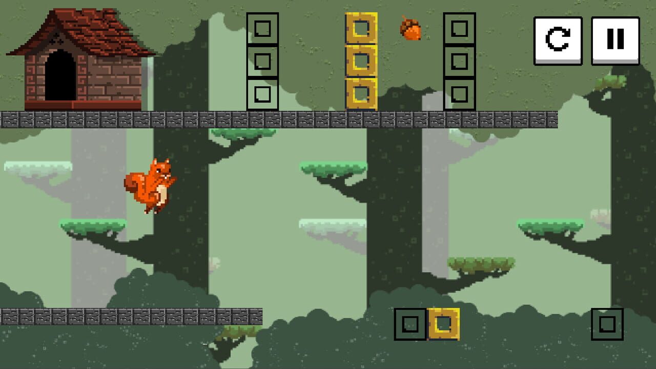 Squirrel Jump: Forest Pathway Image