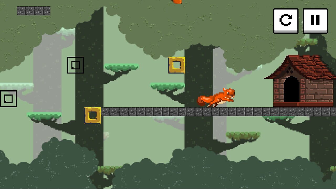 Squirrel Jump: Forest Pathway Image