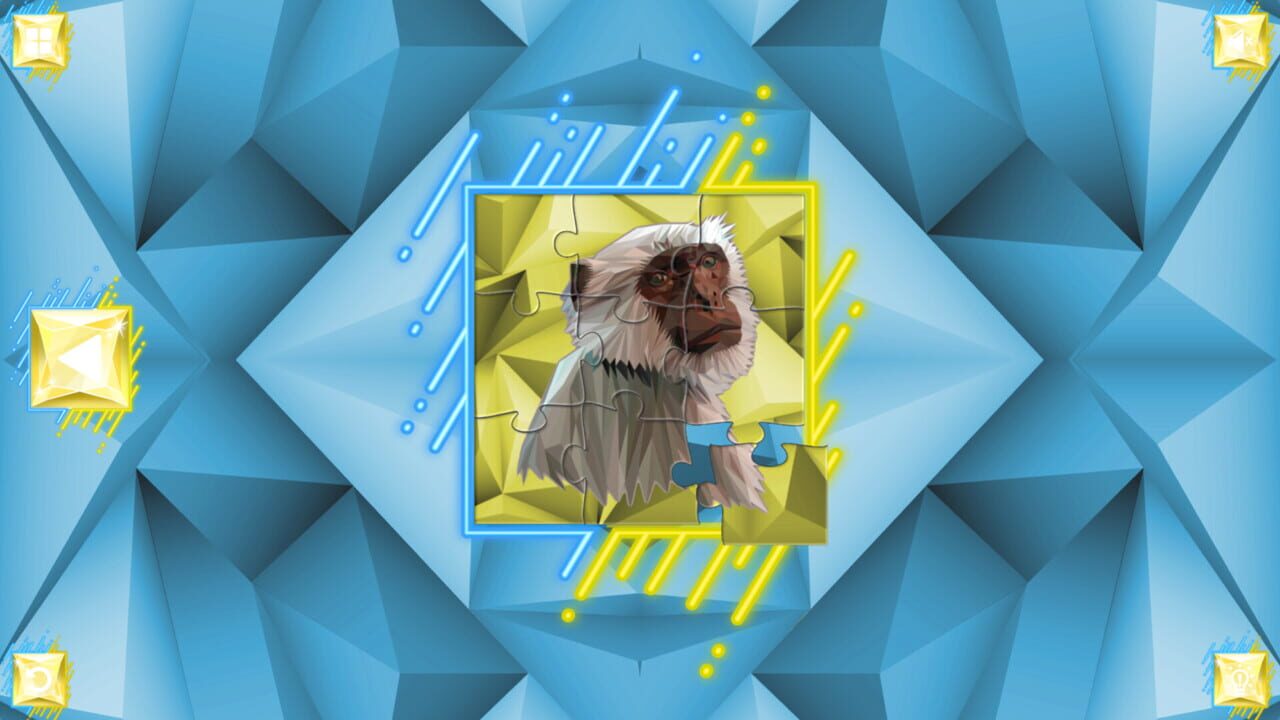 Poly Jigsaw: Primates Image