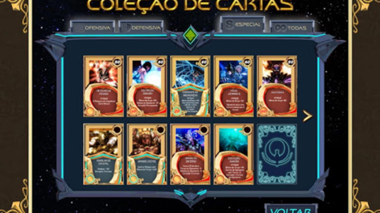 Os Cavaleiros do Zodíaco: A Lenda do Santuário - Cosmo Cards — Screenshot 4