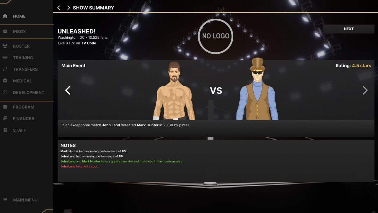 Wrestling Manager 2024 — Screenshot 2