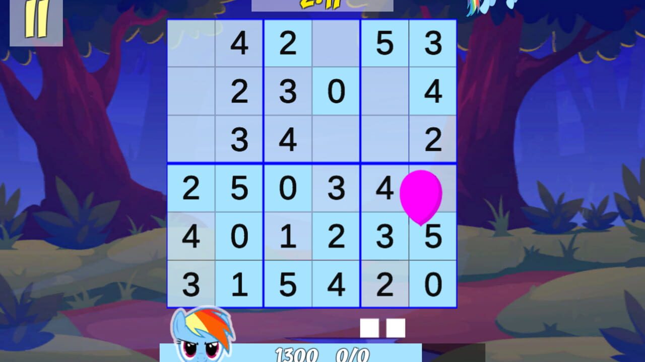 Pony Sudoku WebGL — Screenshot 1