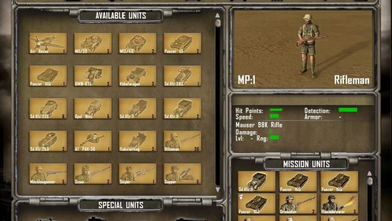 Afrika Korps vs Desert Rats — Screenshot 2