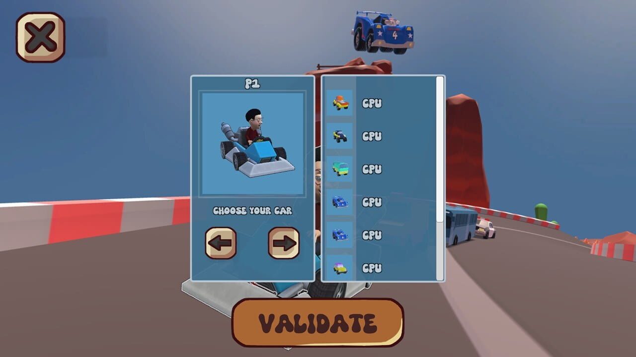 Super Kart Mini Car Race — Screenshot 2