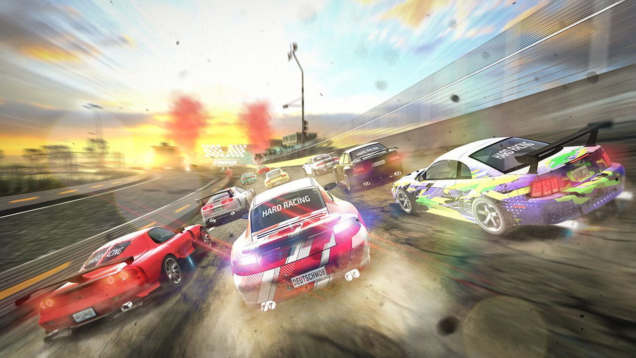 Hard Racing: Stunt Car Driving — Screenshot 1