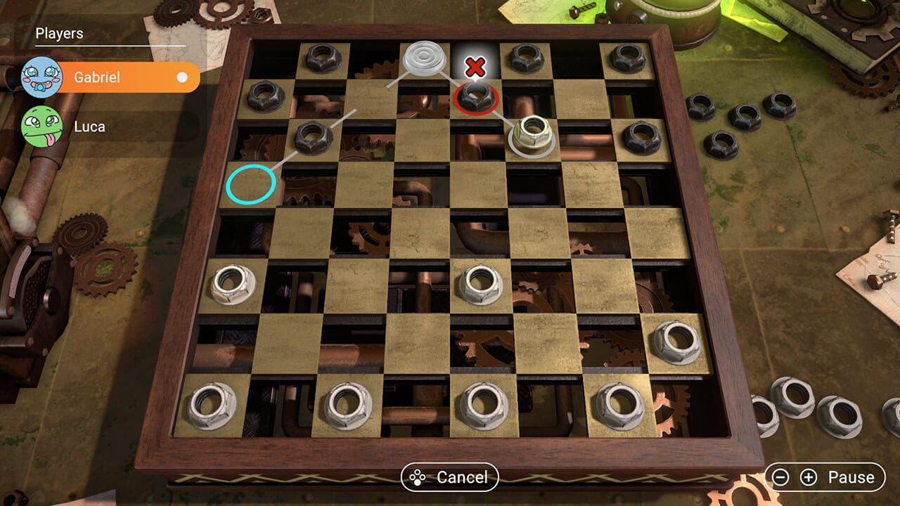 3in1 Game Collection: Backgammon + Checkers + Mills Image