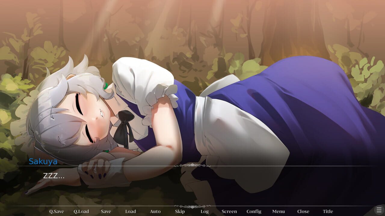 Sleeping With Sakuya Izayoi Image