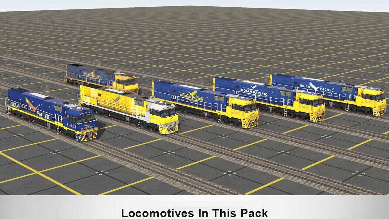 Trainz Railroad Simulator 2019: NR Class Locomotive - JBR Indian Pacific Pack Image