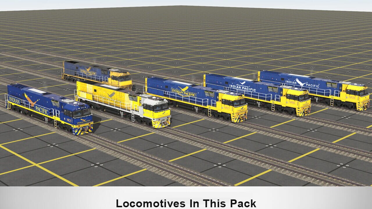 Trainz Plus: NR Class Locomotive - JBR Indian Pacific Pack Image