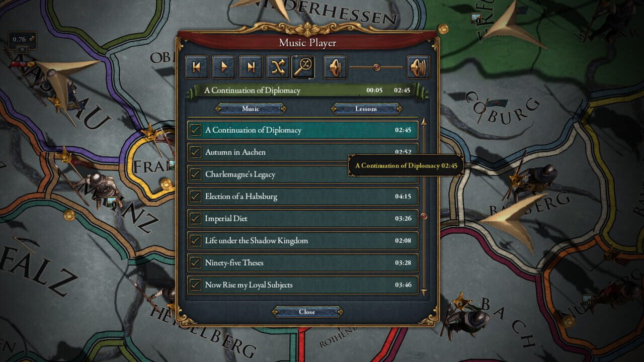 Europa Universalis IV: Utopia Holy Roman Empire Music Pack — Screenshot 2