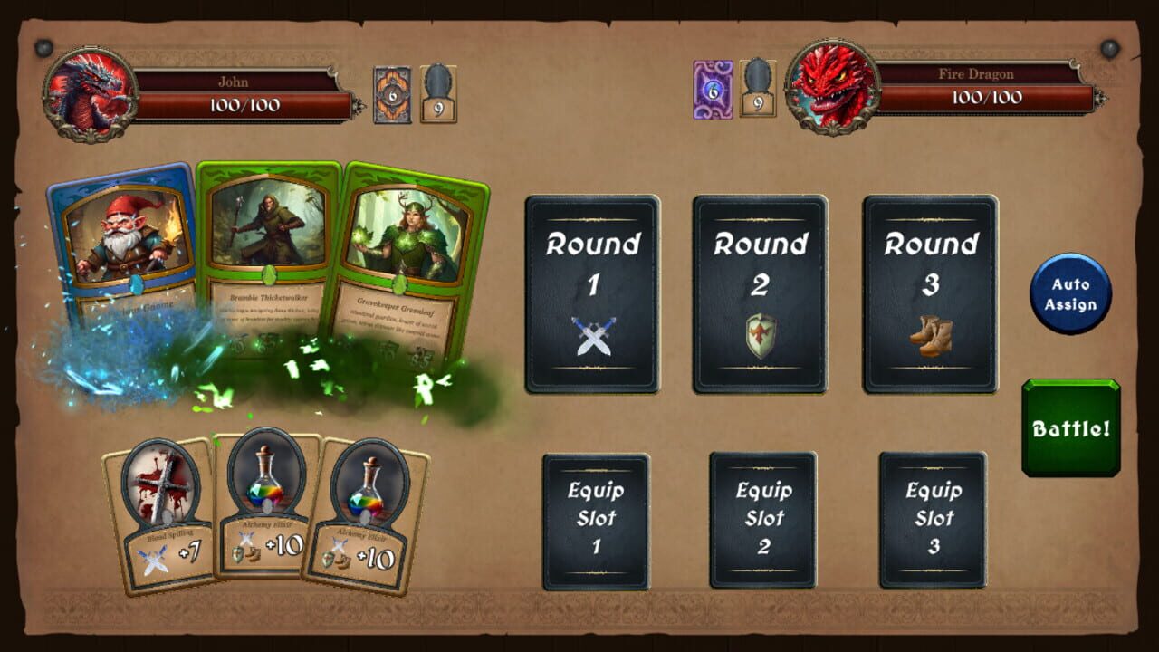 Dragon Fate: Cards and Minigames — Screenshot 2