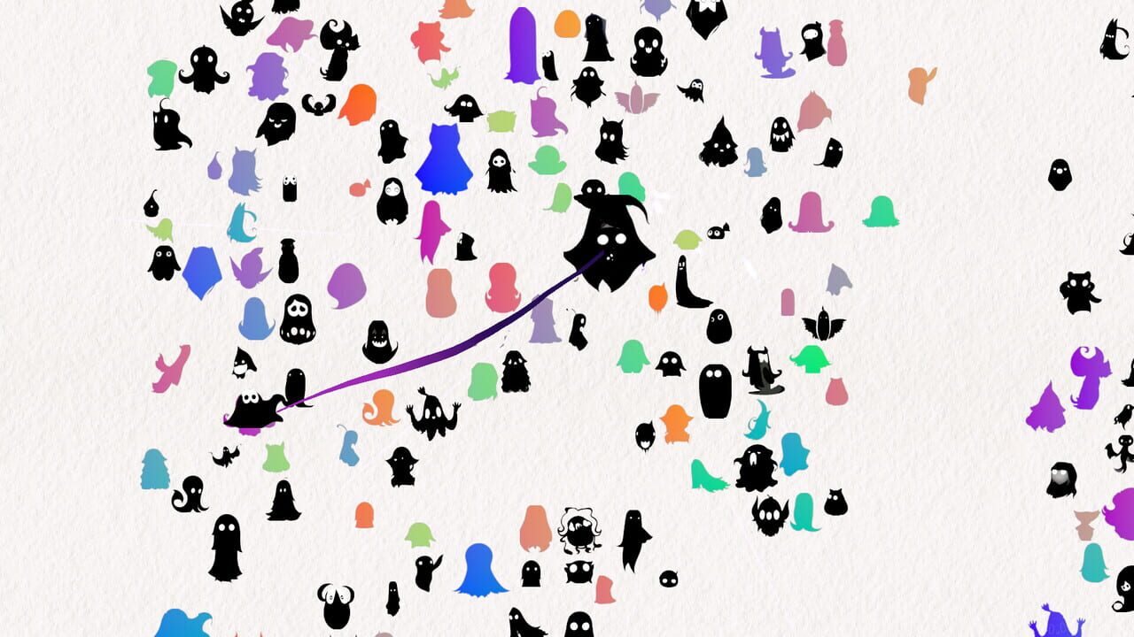 Doodle Harmony Ghosts Image