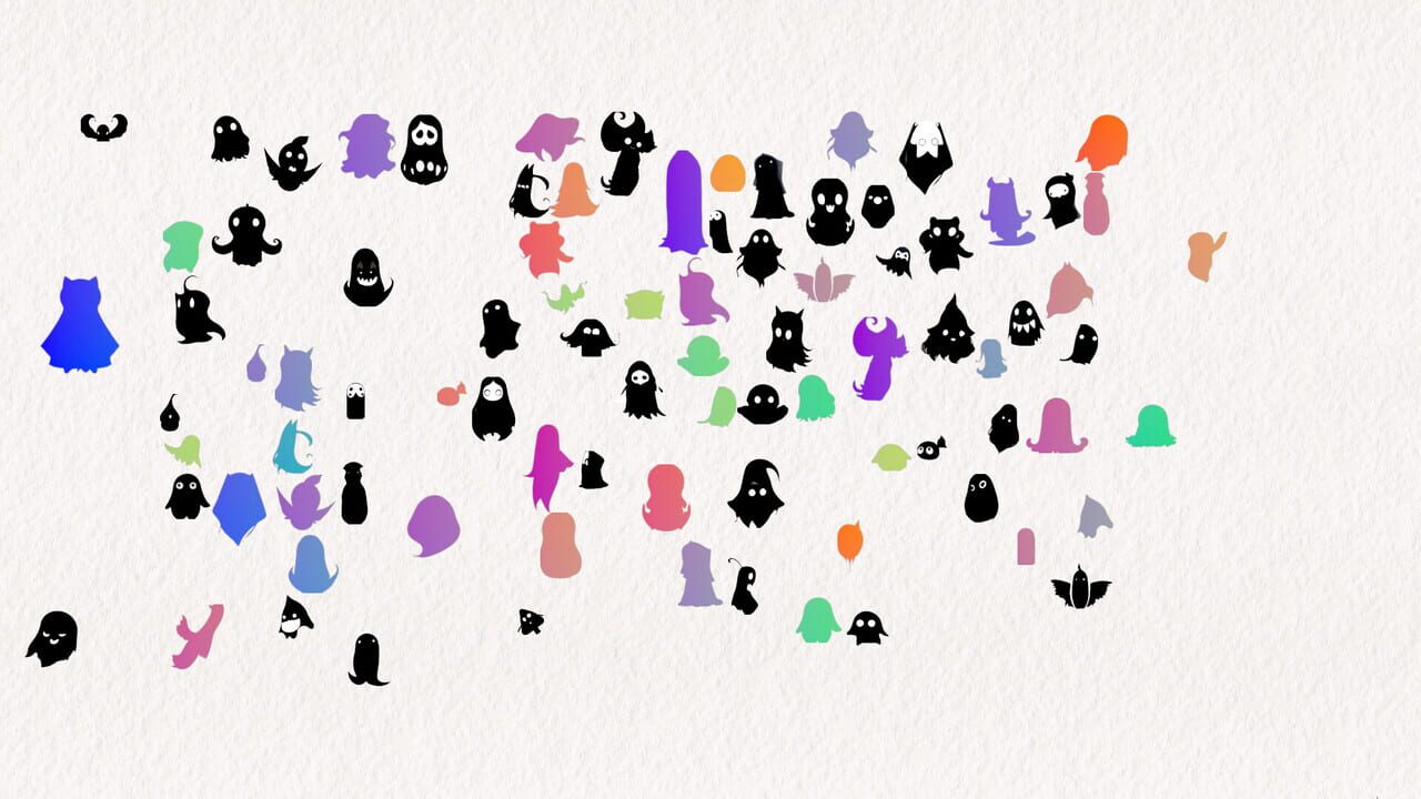 Doodle Harmony Ghosts Image