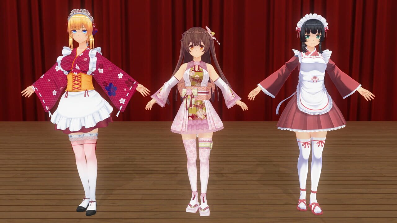Custom Order Maid 3D2: It's a Night Magic Shogatsu Gifts All in Pack Image