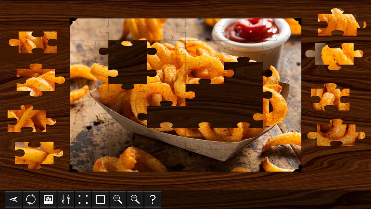 Jigsaw Puzzle World: Fast Food Image