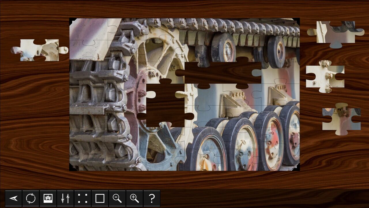 Jigsaw Puzzle World: Military Vehicles Image