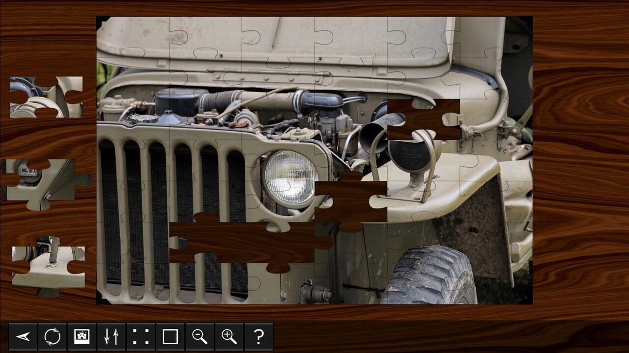 Jigsaw Puzzle World: Military Vehicles Image
