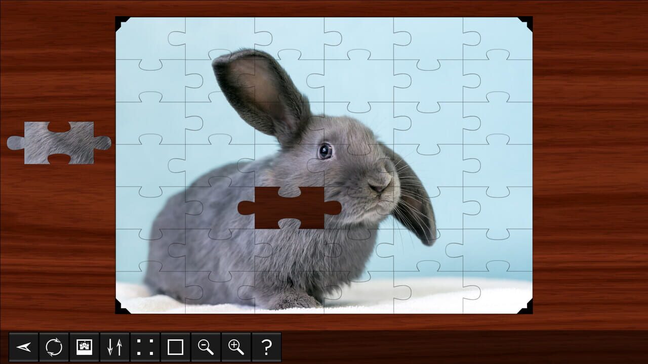 Jigsaw Puzzle World: Rabbits Image