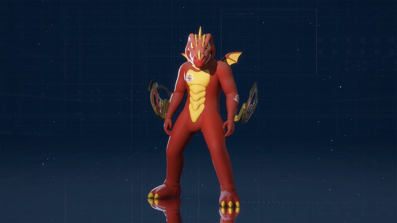 Exoprimal: Zephyr Alpha Fire Dragon Set Image