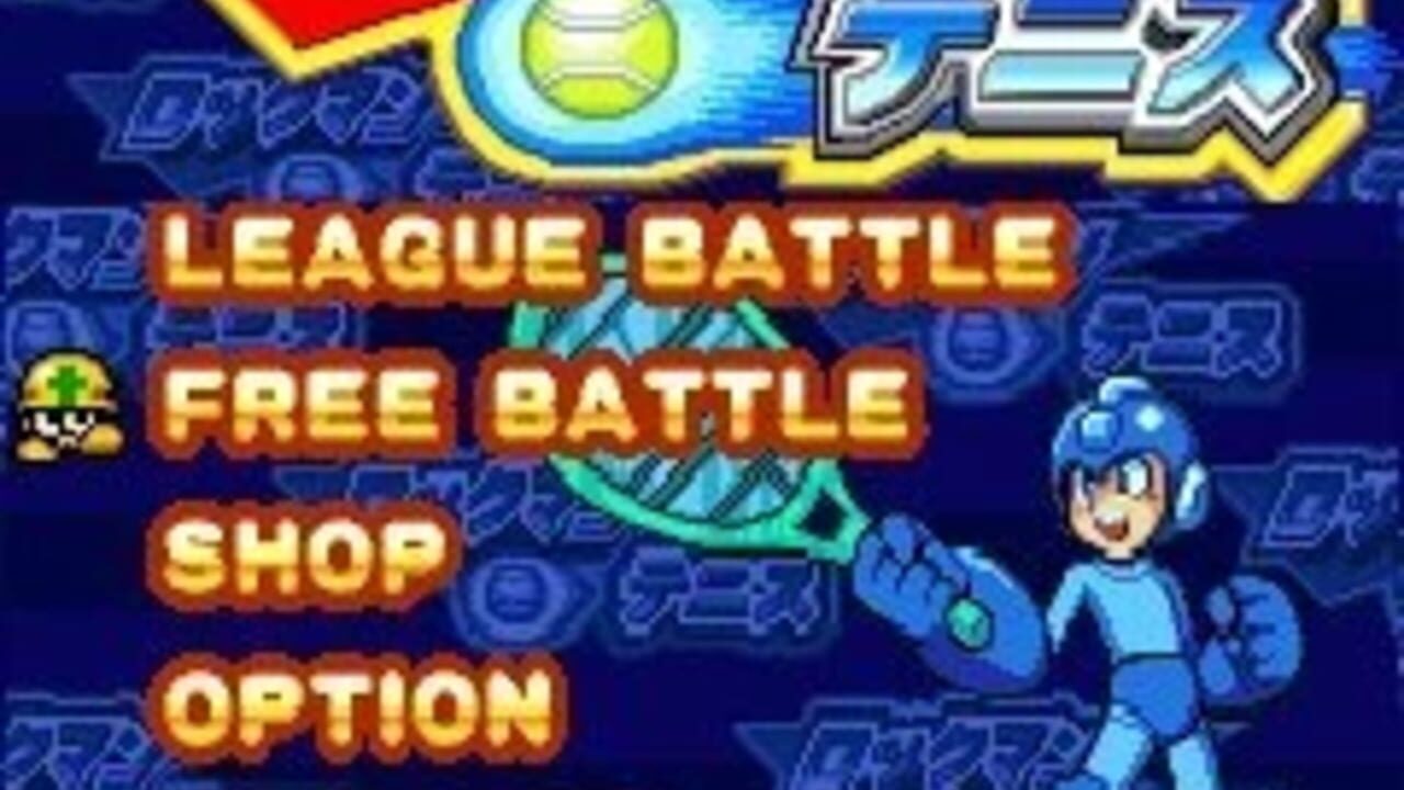 Rockman Tennis Screenshot 1