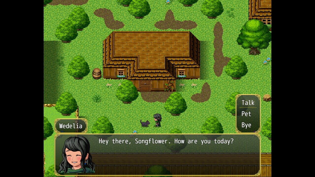 Screenshot de Sunflowers and the Goddess of Death