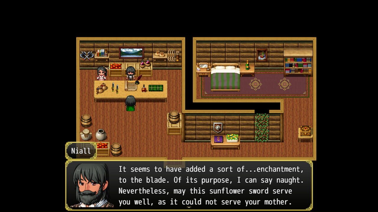 Screenshot de Sunflowers and the Goddess of Death