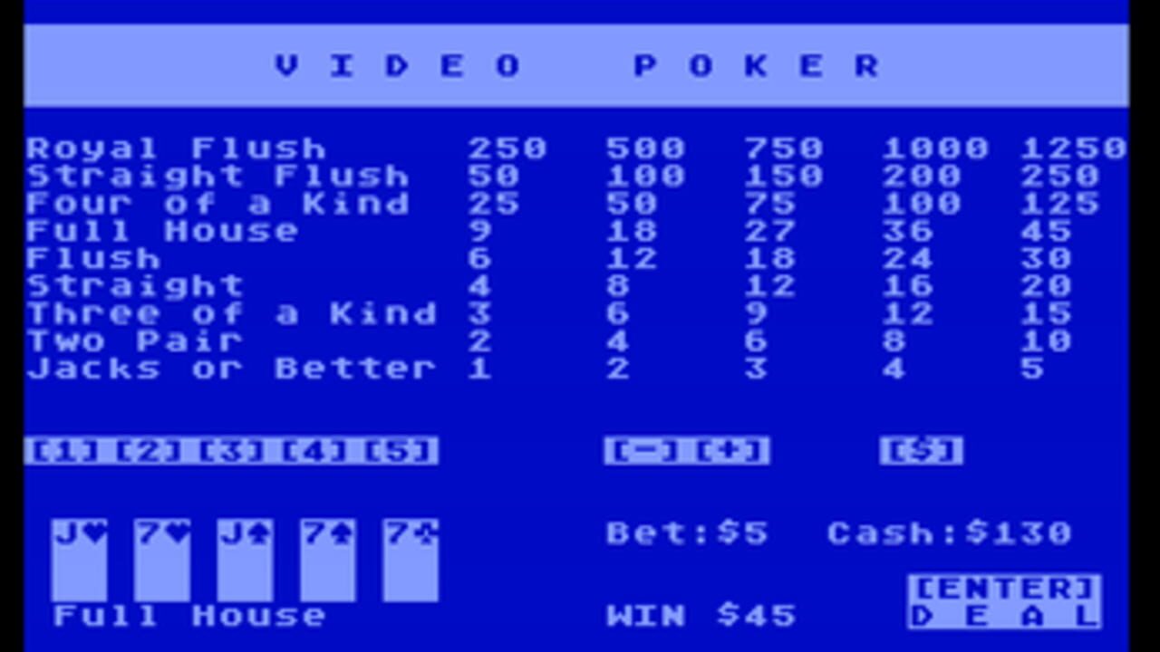 Jacks or Better Video Poker — Screenshot 3