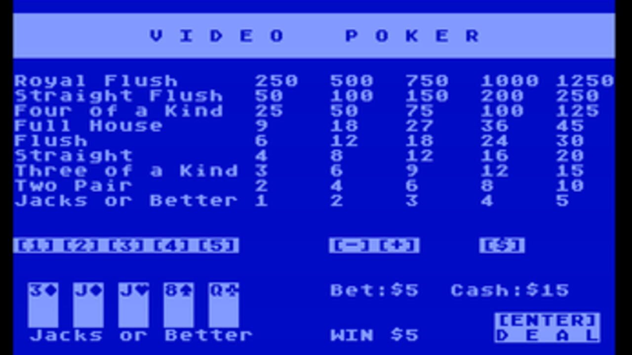 Jacks or Better Video Poker — Screenshot 4