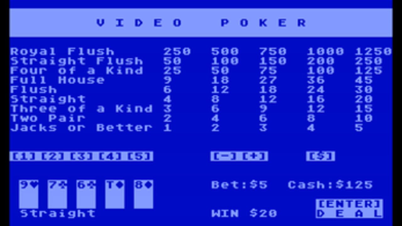 Jacks or Better Video Poker — Screenshot 5