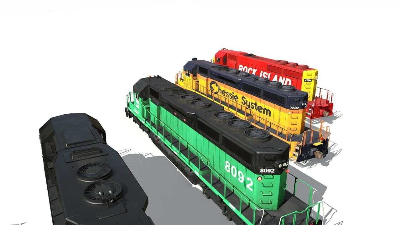 Trainz Railroad Simulator 2022: Pro Train - SD40-2 Loco Bundle 1 Image