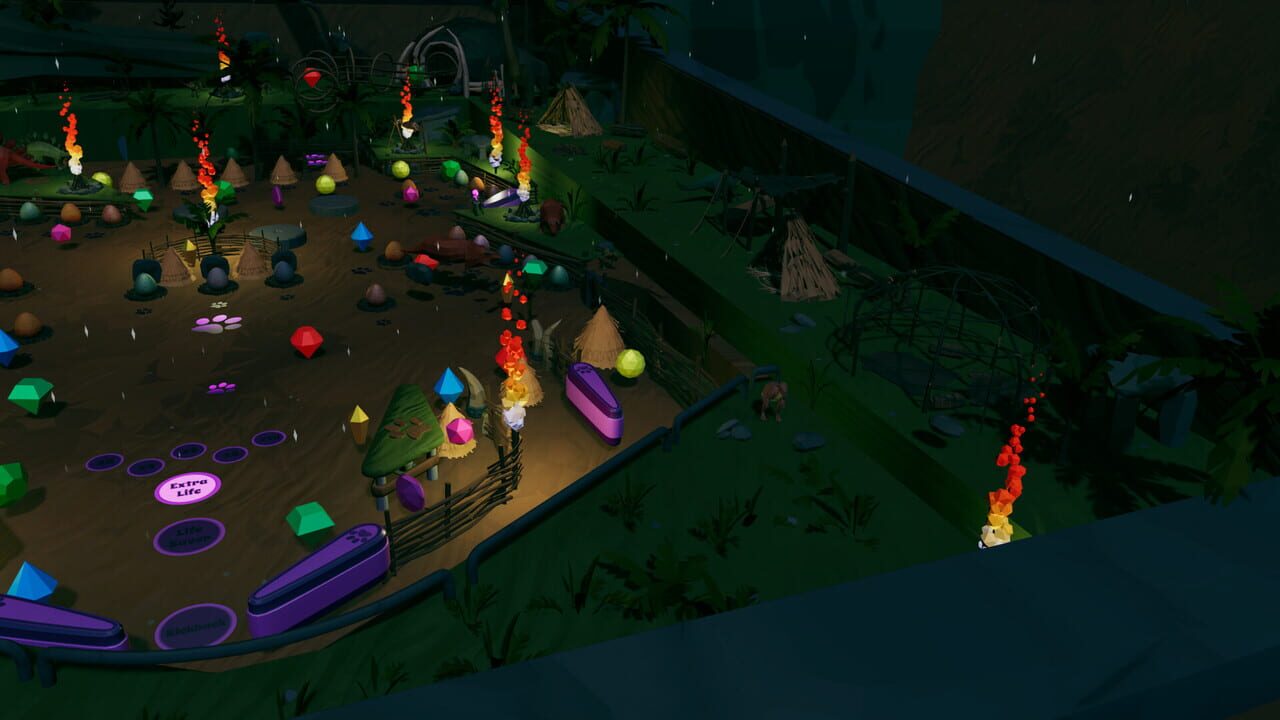 Roxy Raccoon's Pinball Panic: Prehistoric Paradise Image
