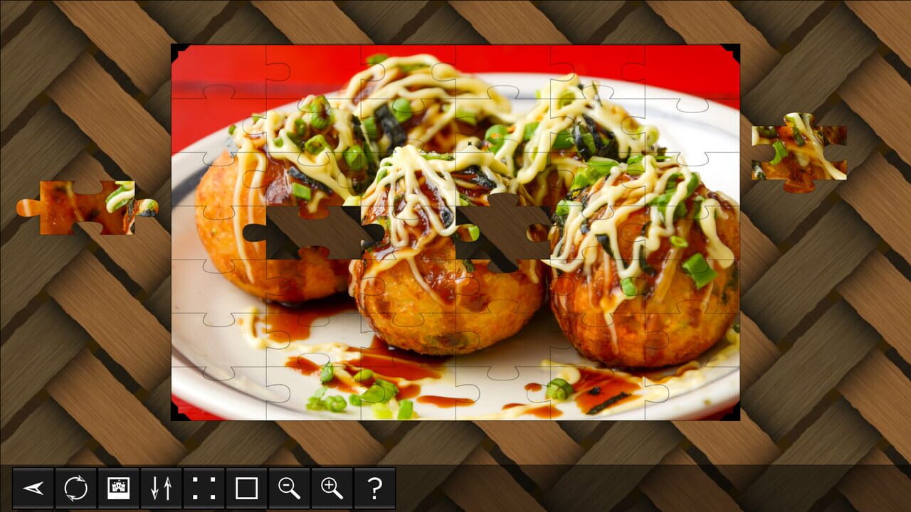 Jigsaw Puzzle World: Asian Food Image
