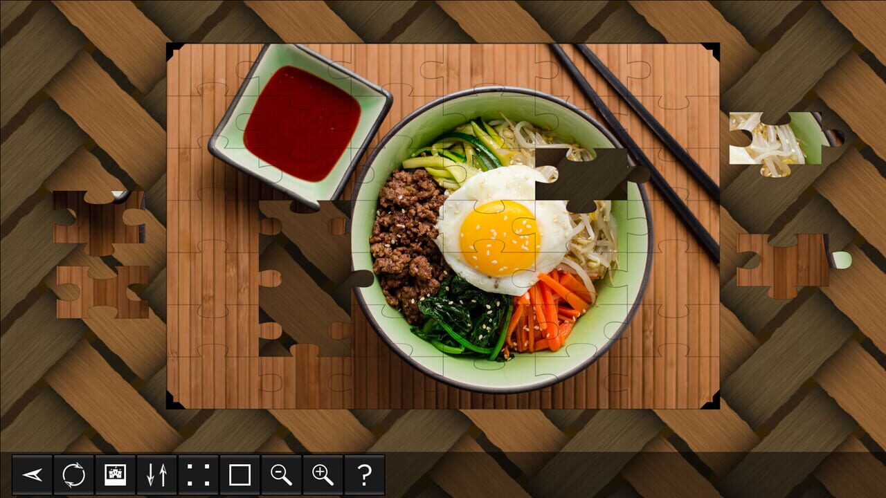 Jigsaw Puzzle World: Asian Food Image
