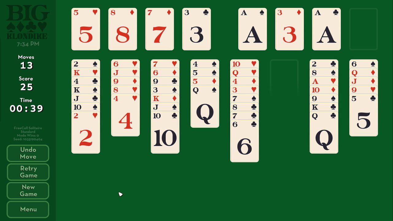 Big Klondike: FreeCell Solitaire Image