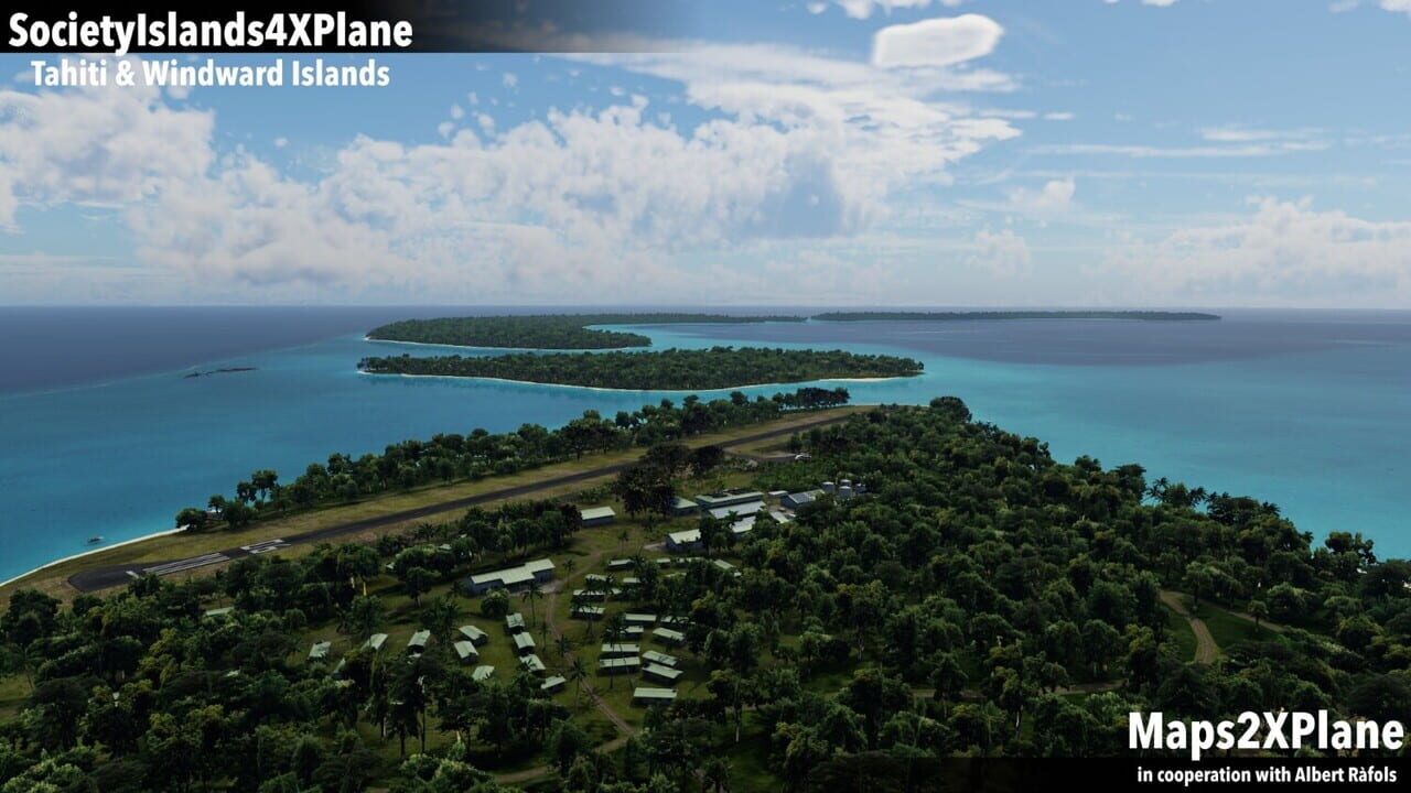 X-Plane 12: Aerosoft - Society Islands XP: Tahiti & Windward Islands Image