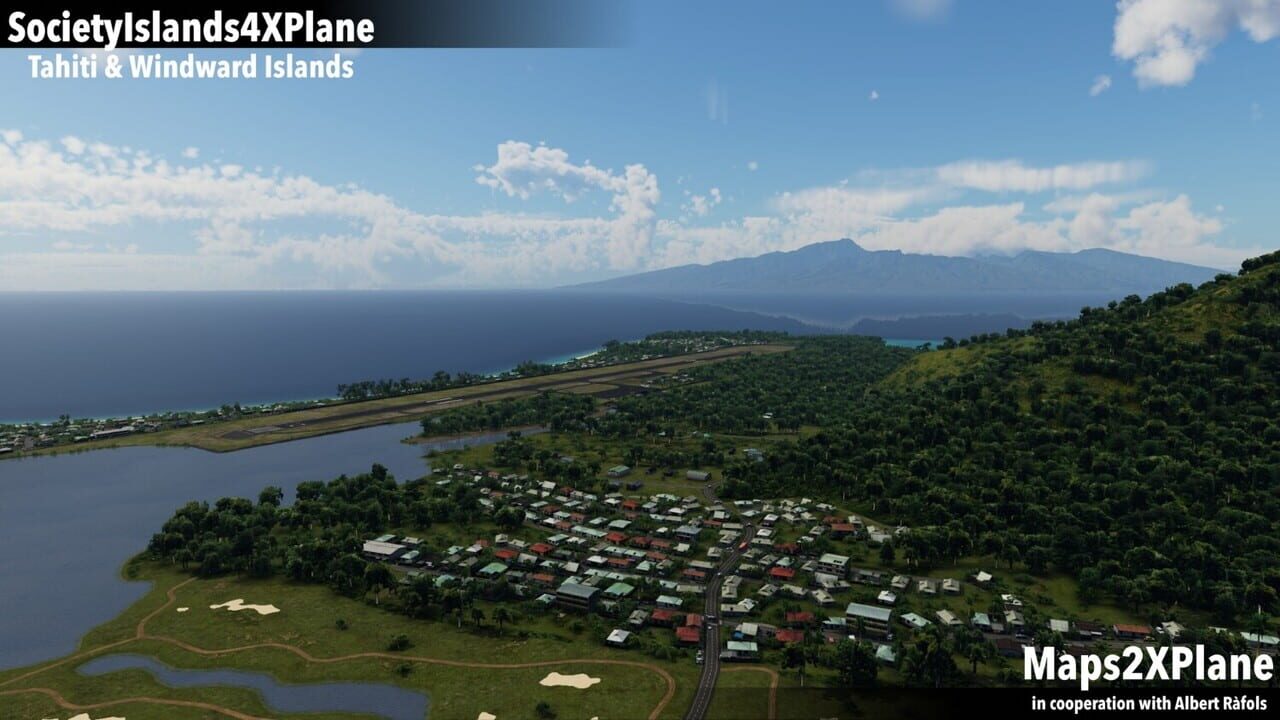 X-Plane 12: Aerosoft - Society Islands XP: Tahiti & Windward Islands Image