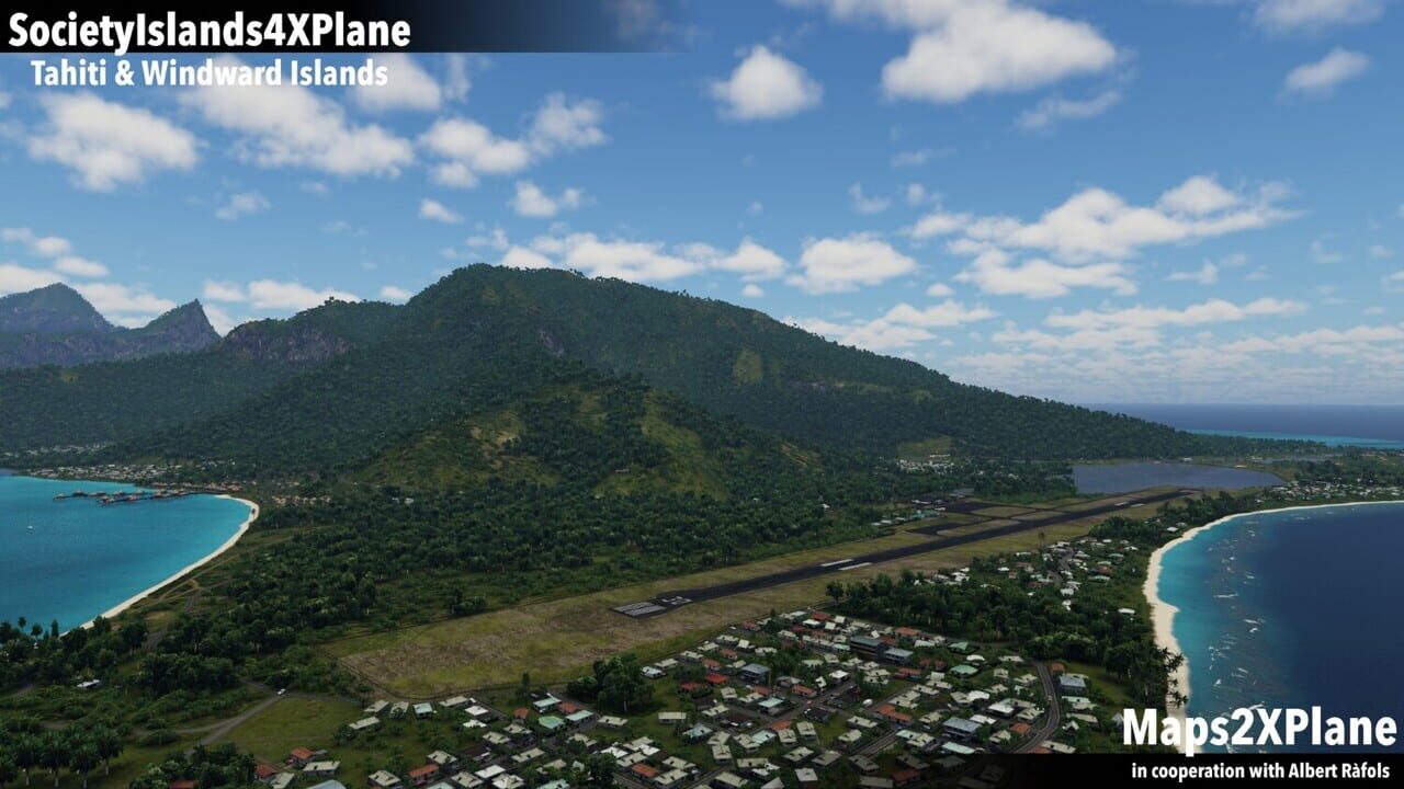 X-Plane 11: Aerosoft - Society Islands XP: Tahiti & Windward Islands Image