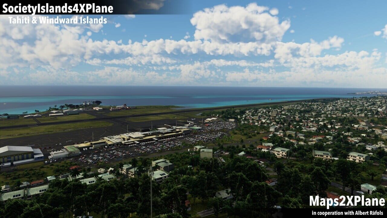 X-Plane 11: Aerosoft - Society Islands XP: Tahiti & Windward Islands Image