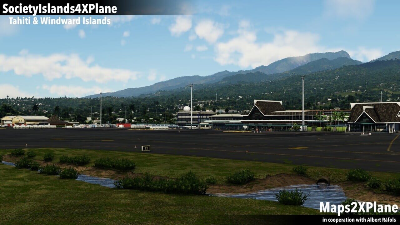 X-Plane 11: Aerosoft - Society Islands XP: Tahiti & Windward Islands Image