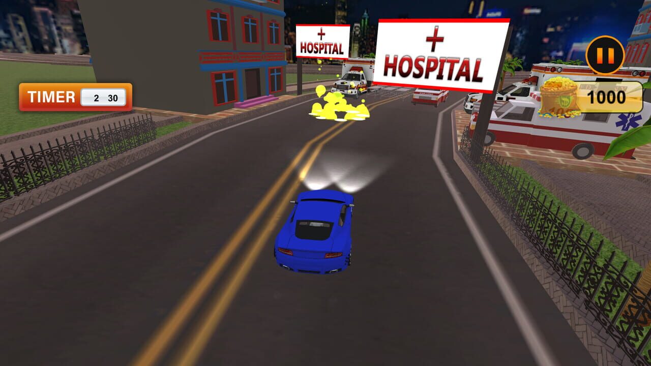 Lunatic Taxi Driver — Screenshot 1