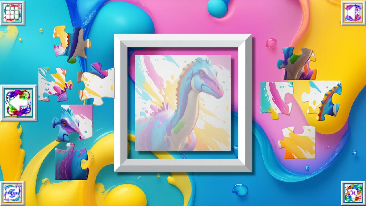 Color Splash: Dinosaurs Screenshot 1