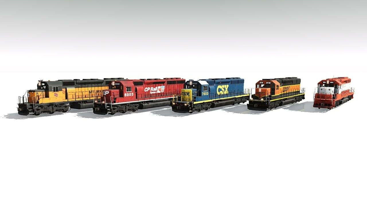 Trainz Plus: Pro Train - SD40-2 Loco Bundle 3 Image