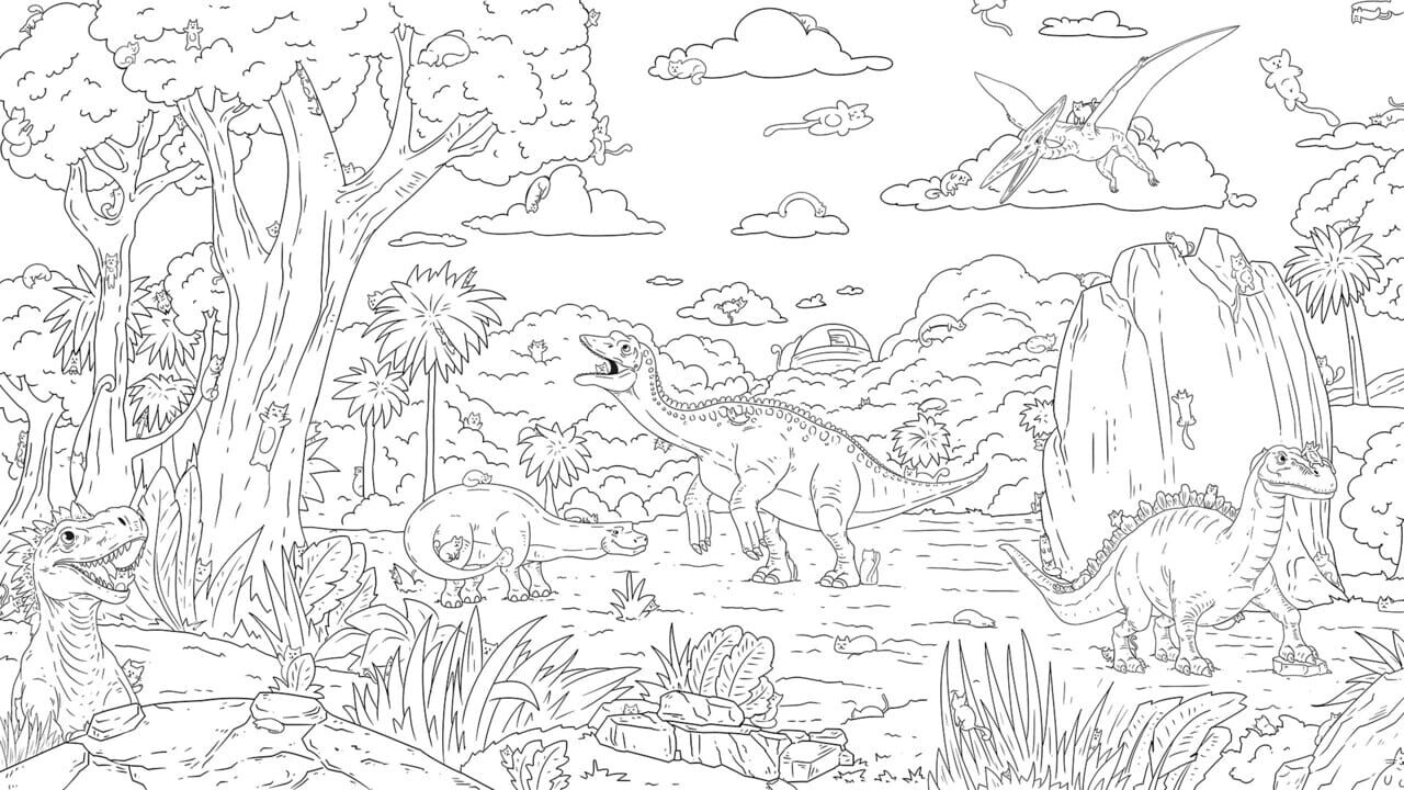 Dino Cats Image