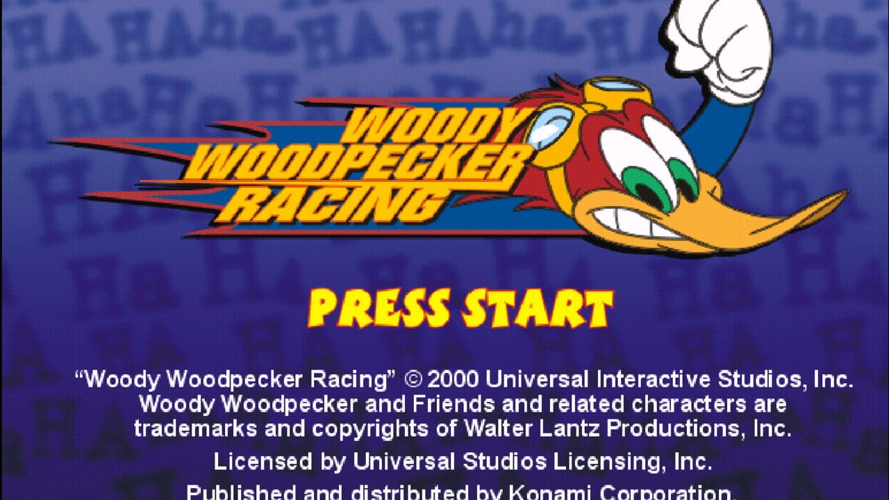 Woody Woodpecker Racing Image